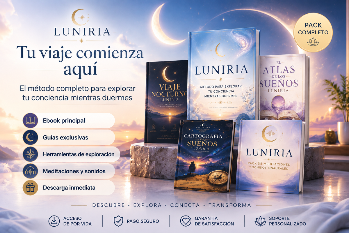 LUNIRIA. Método para Explorar tu Conciencia Mientras Duermes